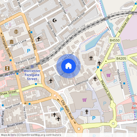 Sansome Place, Worcester. WR1 1UA.