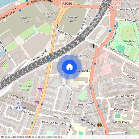 Wyvil Road, Nine Elms, London, SW8