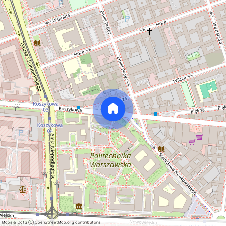 ul. Koszykowa, Śródmieście Południowe, Śródmieście, Warszawa, mazowieckie