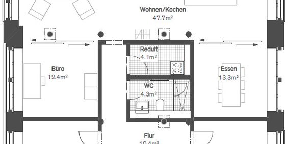 Moderne Neubauwohnung mitten in der Altstadt - Foto 3