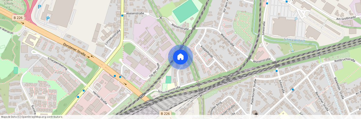 Schirrmannstraße 12, (Baukau-West), 44653 Herne