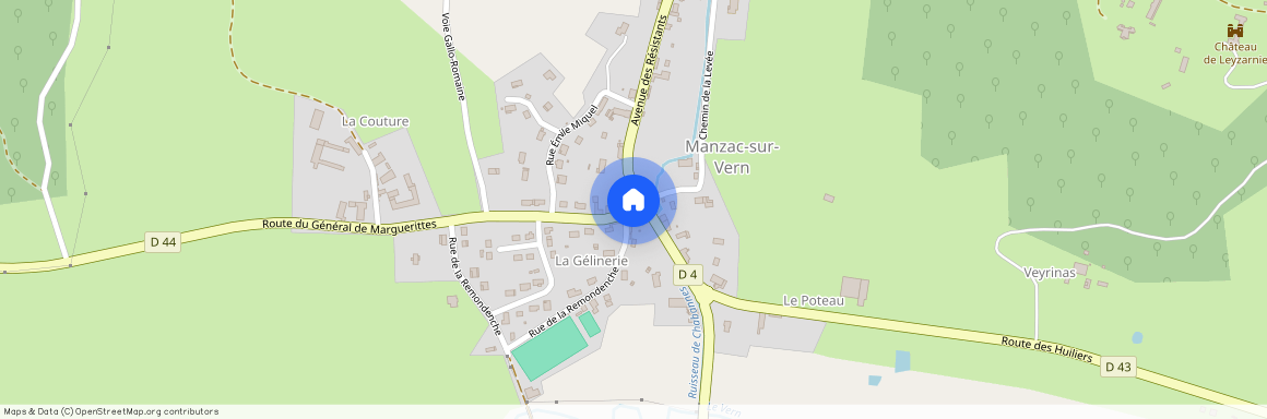 24110, Manzac-Sur-Vern