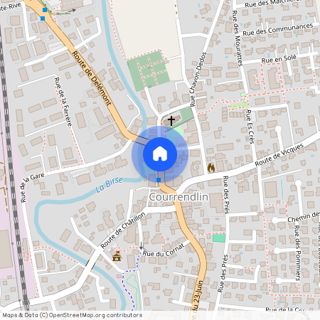 quartier calme, 2830 Courrendlin