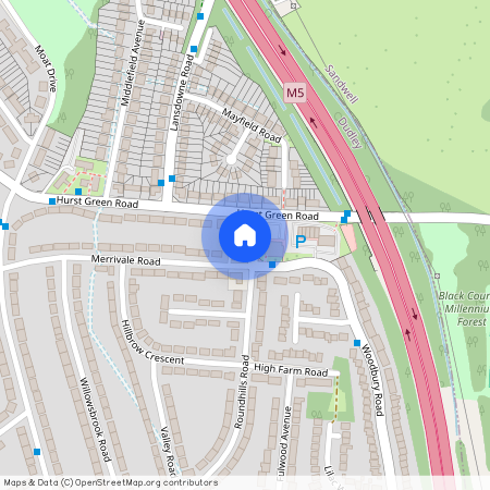 The Bramleys, 26 Roundhills Road, Hurst Green, Halesowen, West Midlands, B62 9SB