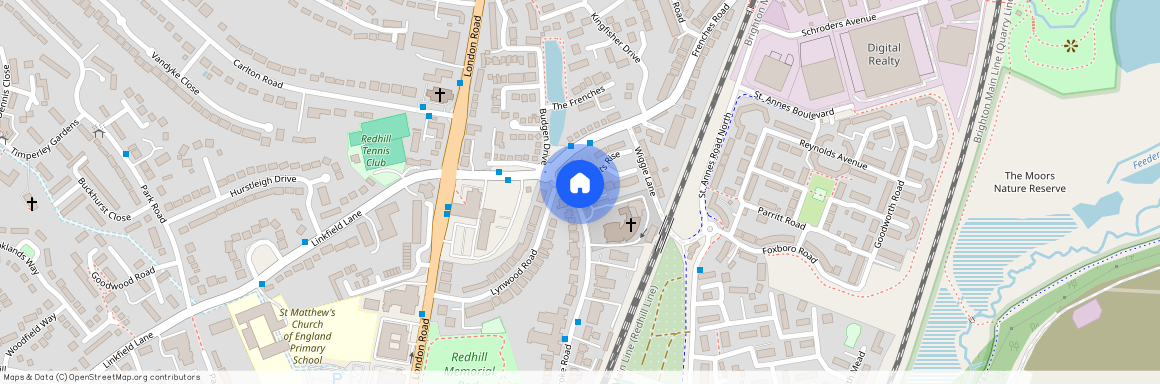 32 Ladbroke Court, 122 Ladbroke Road, Surrey, RH1 1JX, Redhill