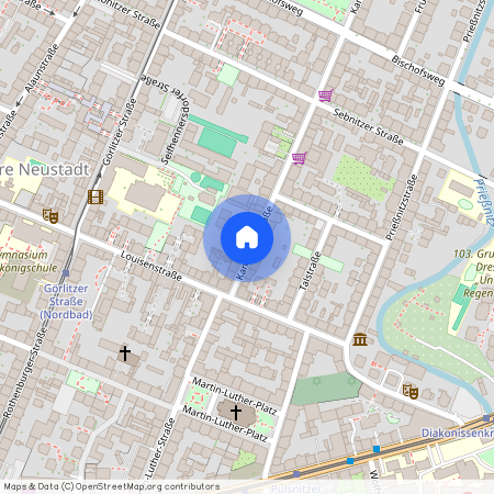 Kamenzer Straße 9, 01099 Dresden