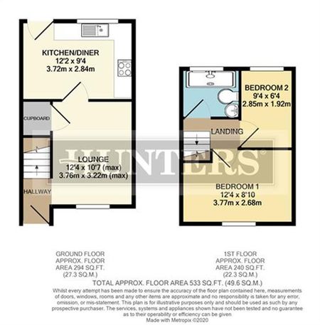 2 bedroom terraced house to rent - Photo 4