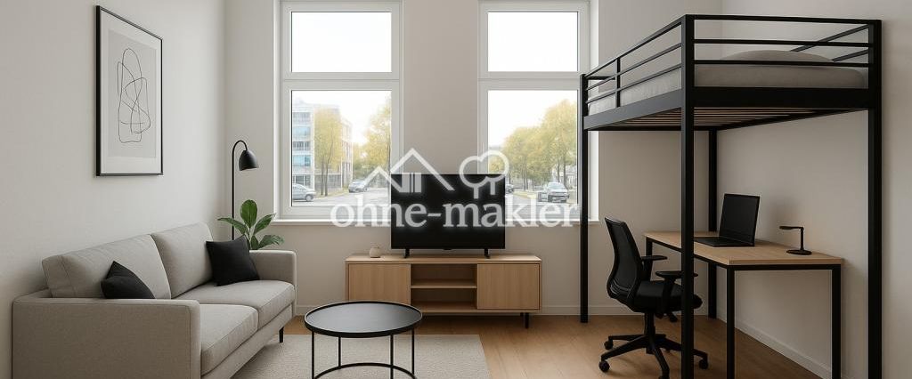 1-Zimmer-Wohnung frisch renoviert zentrumsnah in Halle - Foto 1