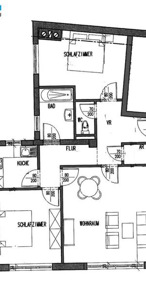 Sonnige 3-Zimmerwohnung in Bischofshofen zu vermieten! - Photo 2