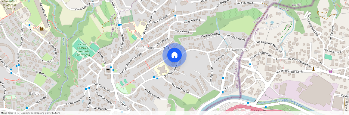 via Pizzamiglio 24, 6833 Vacallo