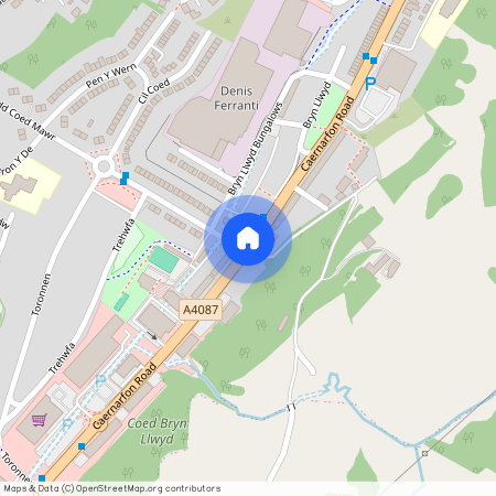 Caernarfon Road, Bangor, LL57
