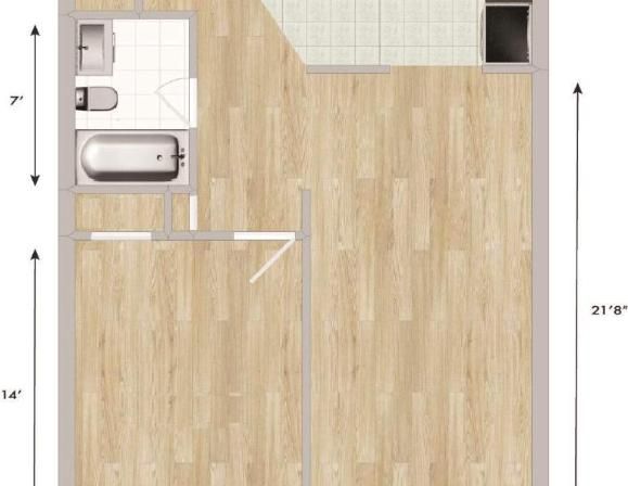 1 CH - 1 SDB - Longueuil - $1,200 /mo - Photo 1