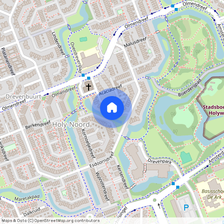 Drevenbuurt, 3137 BB, Acaciadreef, Vlaardingen