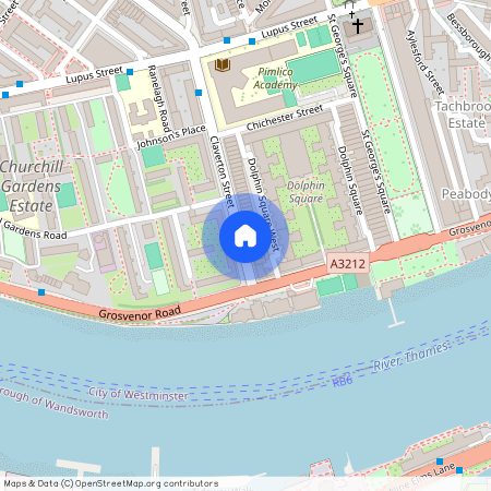 Claverton Street, Pimlico, London, SW1V