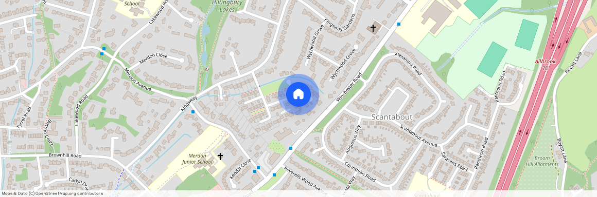 Westwood Gardens, Chandler's Ford, Hampshire, SO53