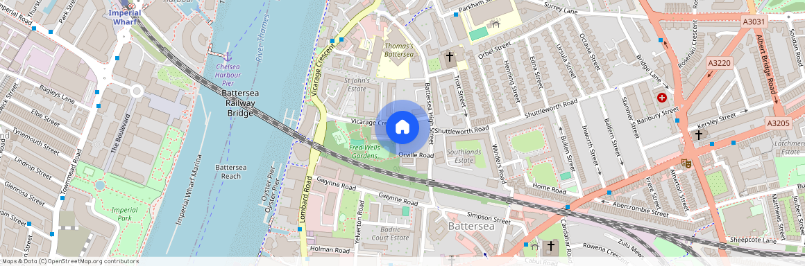 Orville Road, Battersea Park, SW11