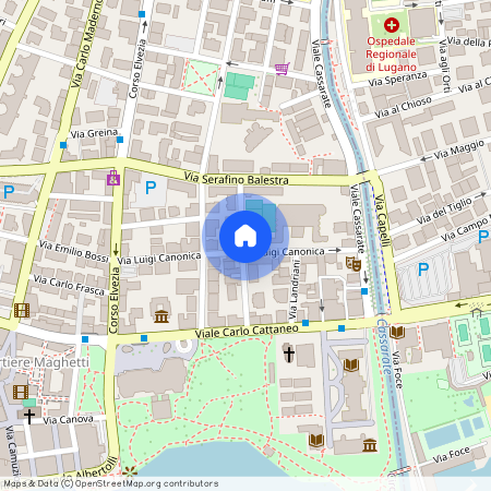 6900, Lugano, Via Luigi Lavizzari, 6