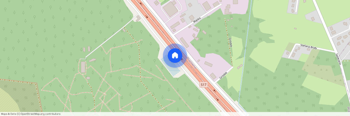 Otwocki, (Pow.), Wiązowna, (Gm.), Radiówek, Turystyczna