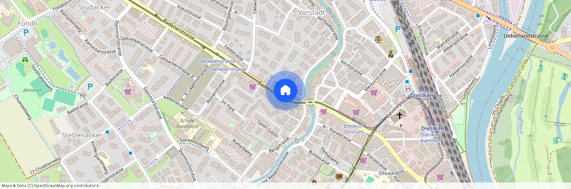 8953, Dietikon, Badenerstrasse, 8
