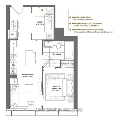 For Lease - 3 Gloucester Street Unit# 507, Toronto, Ontario - Photo 1