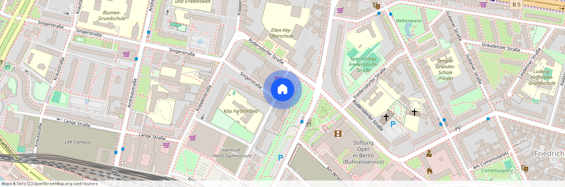 Franz-Mehring-Platz 4, 10243 Berlin OT Friedrichshain, Zur Karte