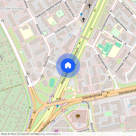 al. Aleja Stanów Zjednoczonych, Grochów, Praga-Południe, Warszawa, mazowieckie