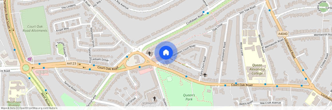 Hampton Court Road, Harborne, B17