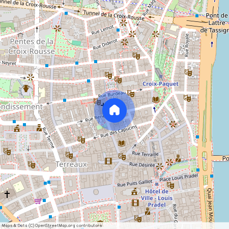 24 RUE RENE LEYNAUD, LYON 1ER ARRONDISSEMENT Capucins-Griffon