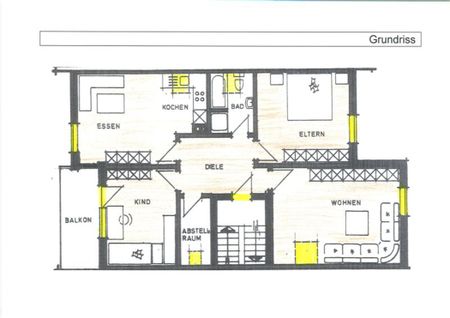 Großzügige DG-Wohnung mit Balkon und Garage in gepflegtem 3-Familienhaus - Photo 3