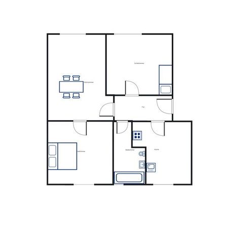 Perfekt! Gut geschnittene 3-Zimmer-Wohnung sucht Mieter - Foto 2