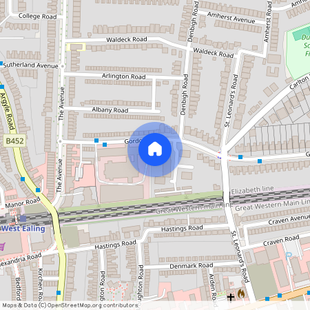 Gordon Road, Ealing W13