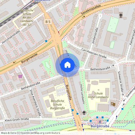 Burgstraße 40, 20535 Hamburg-Mitte - Hamburg Borgfelde