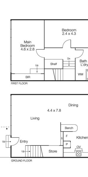 TWO BEDROOM TOWNHOUSE WITH COURTYARD NEAR ELSTERNWICK PARK. 6 MONTH LEASE ONLY. - Photo 2