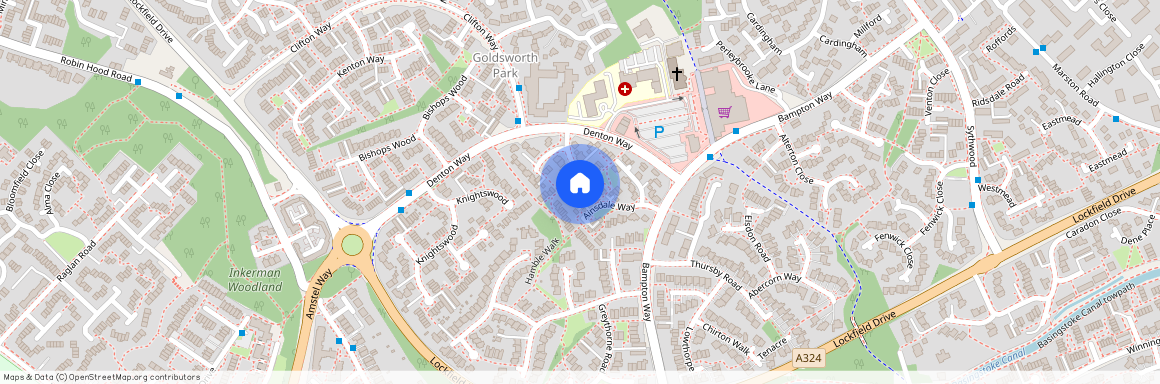 Hamble Walk, Woking GU21