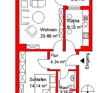 Mitten im Leben - modernisierte Wohnung in der City - Foto 6