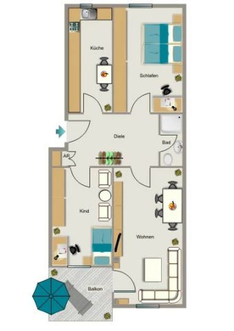 Wilhelm-Raabe-Straße 16, 47475 Kamp-Lintfort - Photo 5