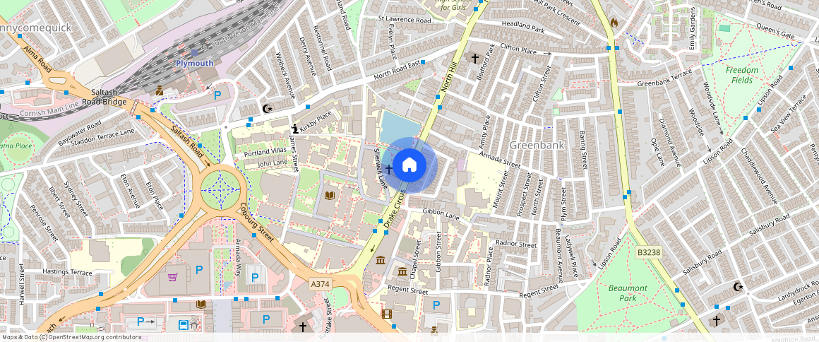 Queen Anne Terrace, Plymouth, PL4