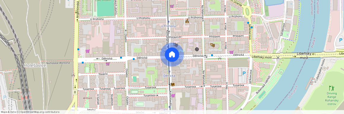 Dělnická, Praha - Holešovice