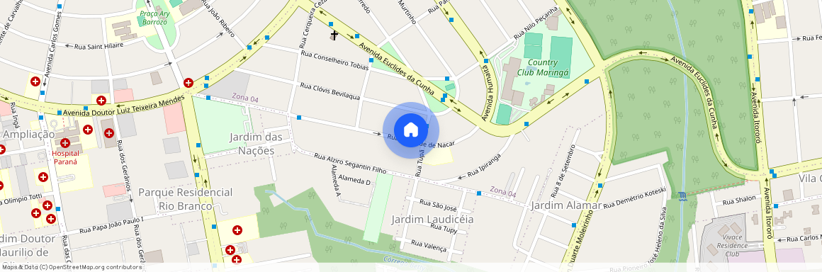 Rua Visconde De Nacar, 228, Maringá, Maringá - PR, 87014-300, Brazil