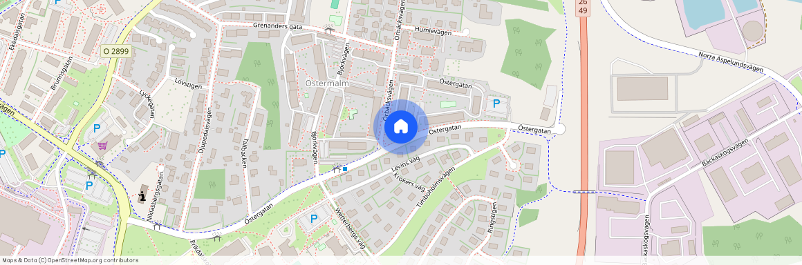 Skövde, Östergatan, 43 A, 54136