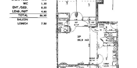 Location appartement T4 86.90m² à Tinqueux (51430) Loyer CC * : 889.02 € Réf : ER.19387 - Photo 3