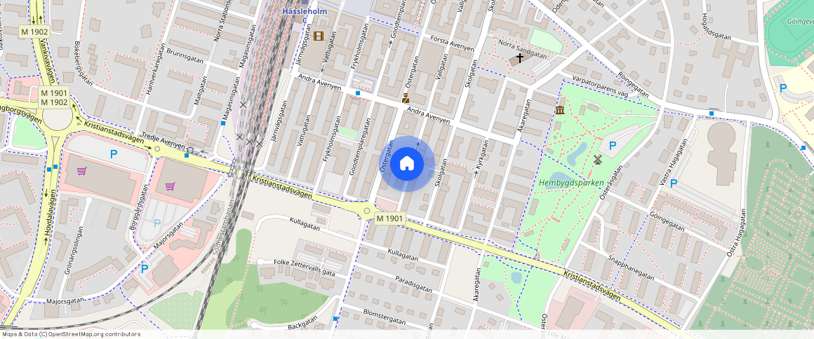 Hässleholm, Skåne, Vallgatan 28