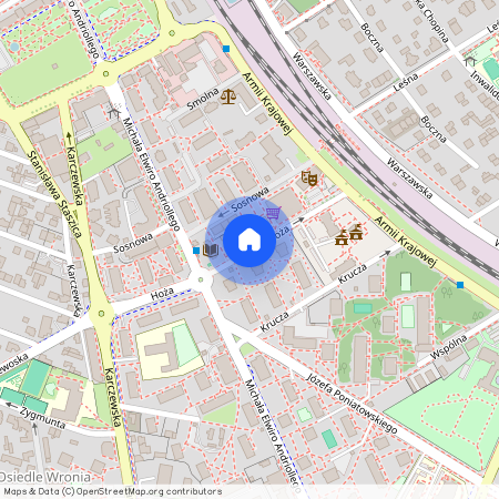 ul. Hoża, Otwock, otwocki, mazowieckie