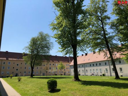 Wohnen mit garantiert bestem Preis-Leistungs-Verhältnis im wunderschönen Steyr-Münichholz! Hell und freundlich, von Grünflächen umgeben, erstklassige Infrastruktur vorhanden! - Foto 2