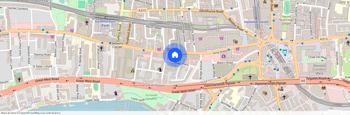 Down Place, The Kingsley, Hammersmith, London, W6