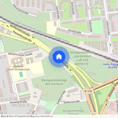 Paracelsusstraße, 06114, Paracelsusstraße    Halle