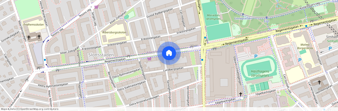 Viksäng, Regementsgatan 64