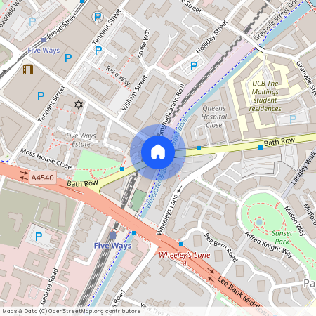 Bath Row, Birmingham, West Midlands, B15