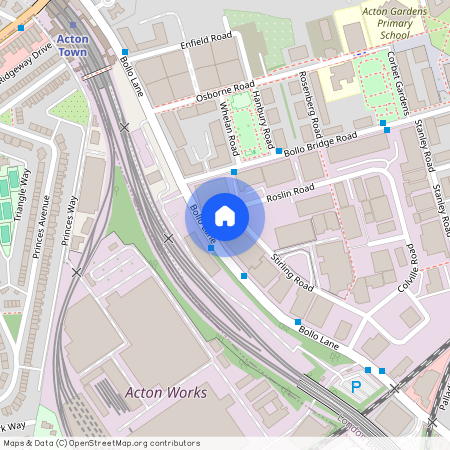 Bookbinder Point, Acton, W3