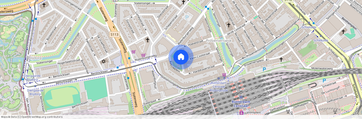 Provenierswijk, 3033 XE, Baljuwplein, Rotterdam